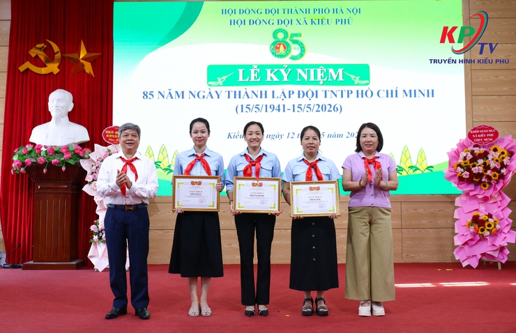 Hội đồng đội xã Kiều Phú tổ chức Lễ mít tinh kỷ niệm 85 năm ngày thành lập Đội TNTP Hồ Chí Minh (15/5/1941 – 15/5/2026)- Ảnh 7.