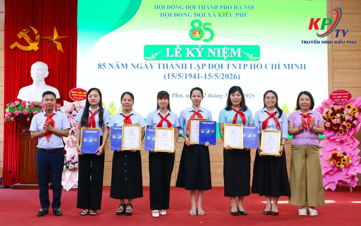 Hội đồng đội xã Kiều Phú tổ chức Lễ mít tinh kỷ niệm 85 năm ngày thành lập Đội TNTP Hồ Chí Minh (15/5/1941 – 15/5/2026)- Ảnh 10.