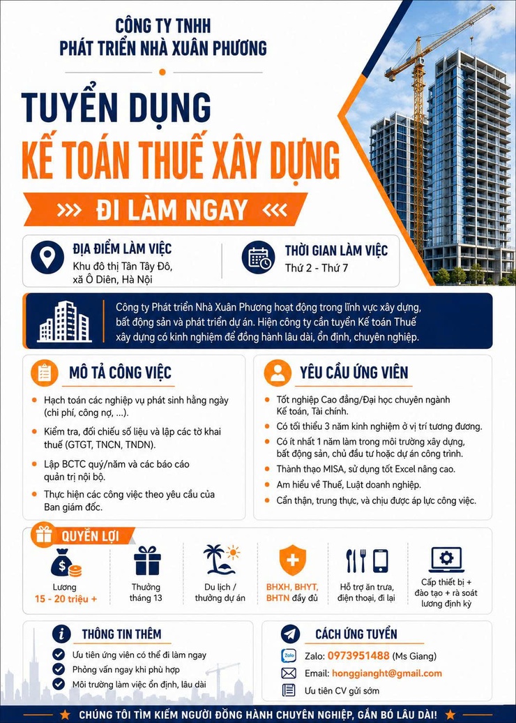 Tuyển dụng lao động- Ảnh 1.