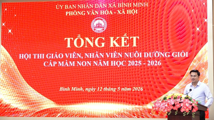 Lan tỏa tinh thần đổi mới, sáng tạo từ Hội thi giáo viên giỏi, nhân viên nuôi dưỡng giỏi ngành Giáo dục xã Bình Minh năm học 2025–2026- Ảnh 2.