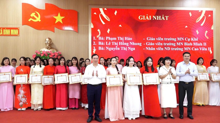 Lan tỏa tinh thần đổi mới, sáng tạo từ Hội thi giáo viên giỏi, nhân viên nuôi dưỡng giỏi ngành Giáo dục xã Bình Minh năm học 2025–2026- Ảnh 6.