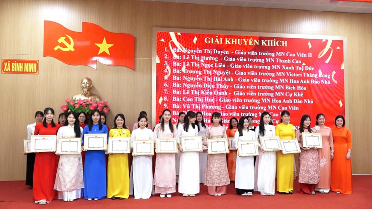 Lan tỏa tinh thần đổi mới, sáng tạo từ Hội thi giáo viên giỏi, nhân viên nuôi dưỡng giỏi ngành Giáo dục xã Bình Minh năm học 2025–2026- Ảnh 9.