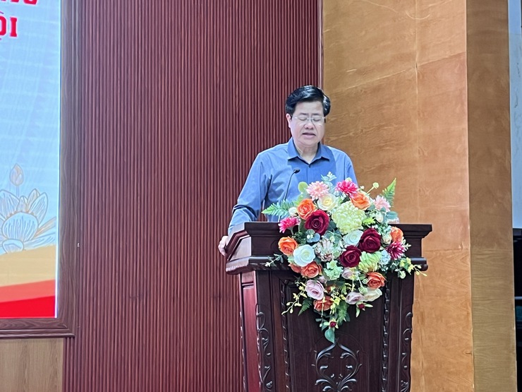 Ủy ban MTTQ Việt Nam phường Tây Hồ tổ chức Hội nghị tuyên truyền, quán triệt Nghị quyết số 02-NQ/TW của Bộ Chính trị về phát triển Thủ đô Hà Nội trong kỷ nguyên mới- Ảnh 1.