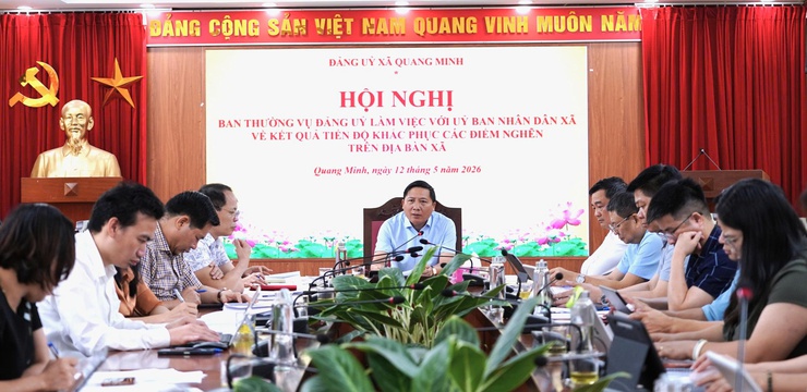 Xã Quang Minh khẩn trương tháo gỡ 5 “điểm nghẽn”, tạo động lực phát triển
- Ảnh 1.