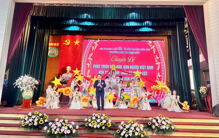  CHUNG KHẢO HỘI THI "BÁO CÁO VIÊN, TUYÊN TRUYỀN VIÊN GIỎI PHƯỜNG SƠN TÂY NĂM 2026"- Ảnh 5.