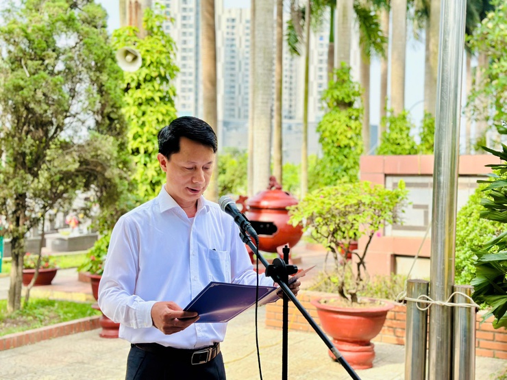 Ngọc Hà tổ chức Lễ truy điệu và an táng hài cốt Liệt sĩ Hoàng Minh Đức- Ảnh 3.