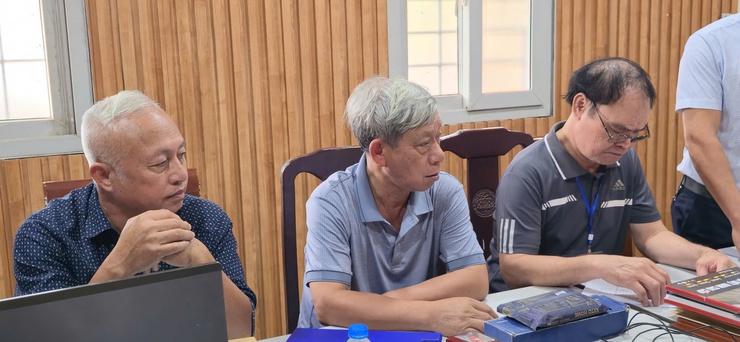 Uỷ ban MTTQ Việt Nam phường Long Biên, giám sát đầu tư xây dựng dự án trường học tại ô quy hoạch cụm G.2 phường Long Biên.- Ảnh 6.