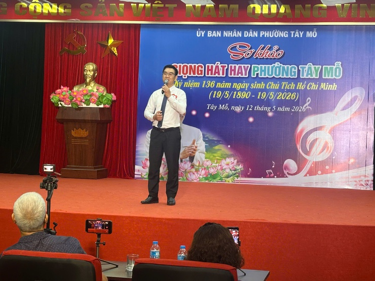 Sơ khảo cuộc thi "Giọng hát hay phường Tây Mỗ lần thứ I" năm 2026- Ảnh 5.
