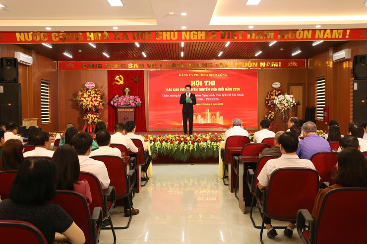 Ngọn lửa tư tưởng từ Định Công – Hội thi Báo cáo viên, Tuyên truyền viên giỏi 2026- Ảnh 2.