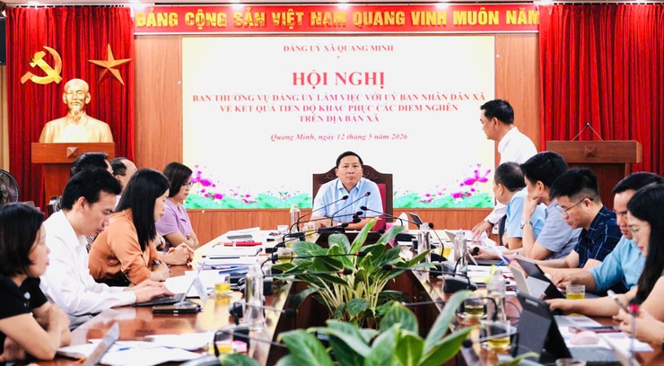 Xã Quang Minh khẩn trương tháo gỡ 5 “điểm nghẽn”, tạo động lực phát triển
- Ảnh 3.