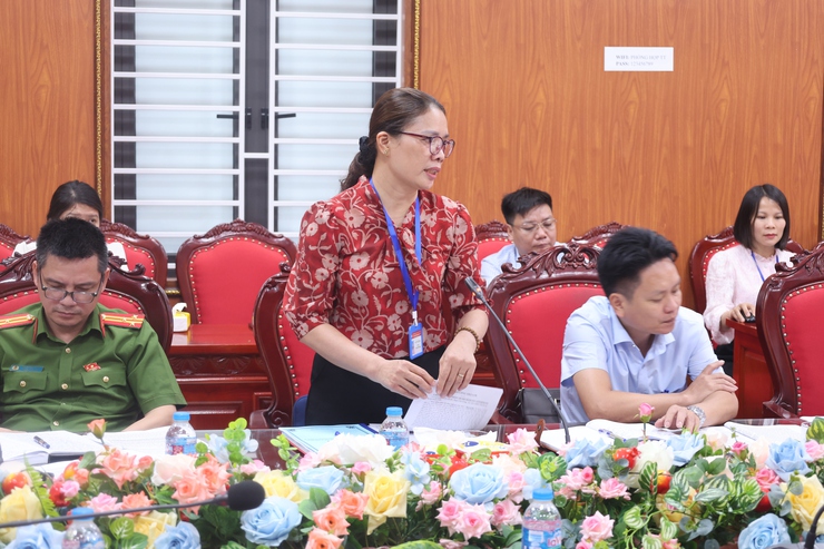 Ban thường vụ Đảng ủy xã Hòa Phú: Tiếp và làm việc với Đoàn giám sát số 06 của Ban thường vụ Thành ủy Hà Nội- Ảnh 10.