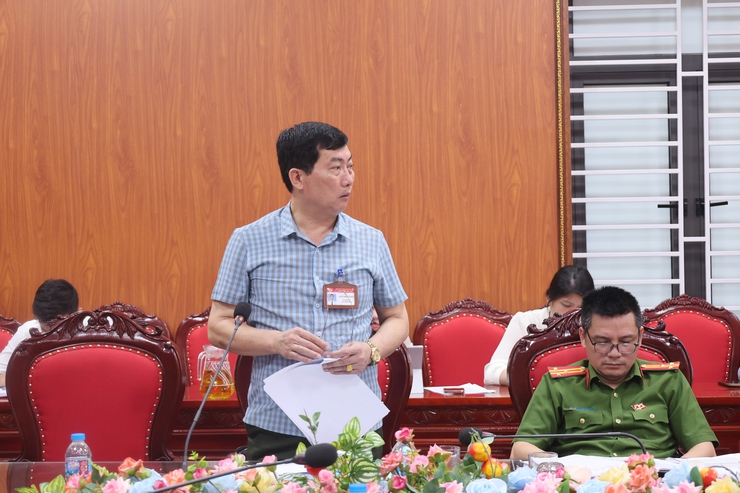 Ban thường vụ Đảng ủy xã Hòa Phú: Tiếp và làm việc với Đoàn giám sát số 06 của Ban thường vụ Thành ủy Hà Nội- Ảnh 8.