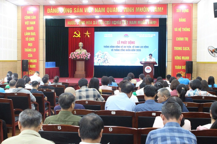 Hưởng ứng Tháng hành động về An toàn vệ sinh lao động và Tháng Công nhân năm 2026- Ảnh 1.