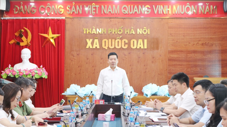 Quốc Oai tổ chức Hội nghị Ban Chấp hành Đảng bộ xã lần thứ Chín, định hướng nhiều nhiệm vụ chiến lược giai đoạn 2026-2030- Ảnh 10.
