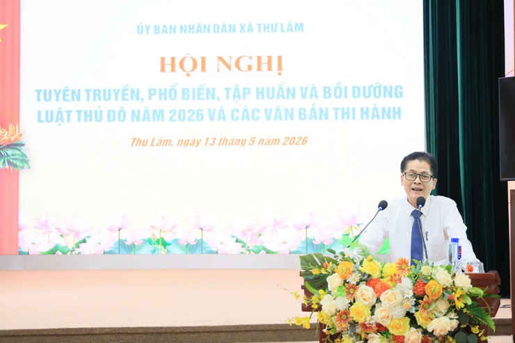 UBND xã Thư Lâm tổ chức hội nghị tuyên truyền, phổ biến, tập huấn Luật Thủ đô năm 2026 và các văn bản thi hành- Ảnh 7.