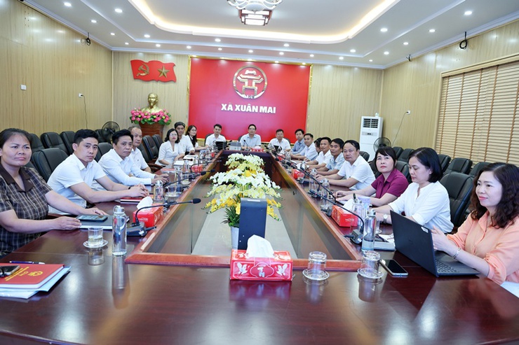 Đại biểu Hội đồng nhân dân xã Xuân Mai tham dự Hội nghị trực tuyến bồi dưỡng kiến thức, kỹ năng cho đại biểu HĐND các cấp thành phố Hà Nội năm 2026- Ảnh 2.