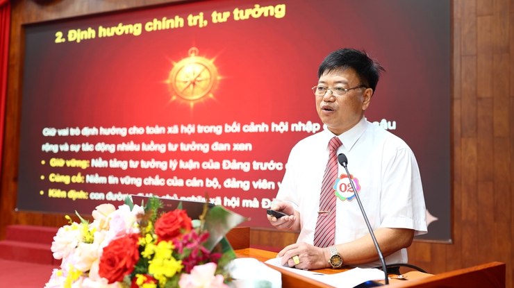 Xã Thạch Thất sôi nổi Chung khảo Hội thi Báo cáo viên, tuyên truyền viên giỏi năm 2026- Ảnh 6.