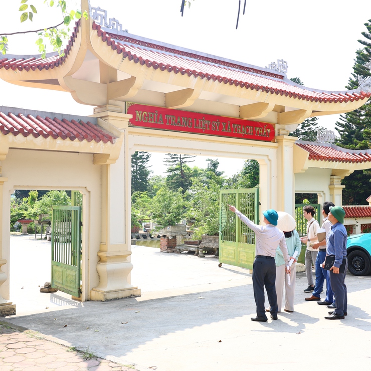 Xã Thạch Thất: khảo sát các công trình ghi công liệt sĩ để đề xuất chủ trương đầu tư năm 2026- Ảnh 6.