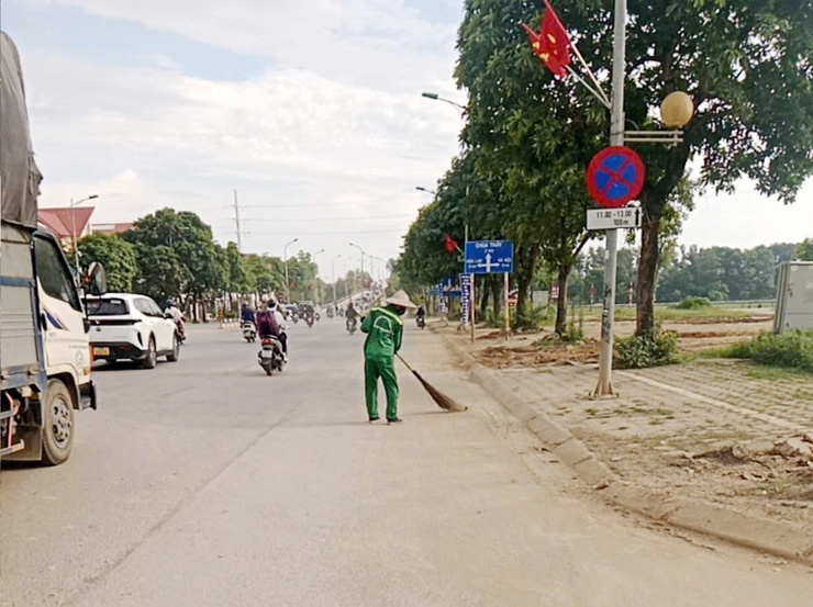 Quốc Oai quyết liệt xóa “điểm đen” rác thải, lan tỏa ý thức bảo vệ môi trường trong cộng đồng- Ảnh 6.