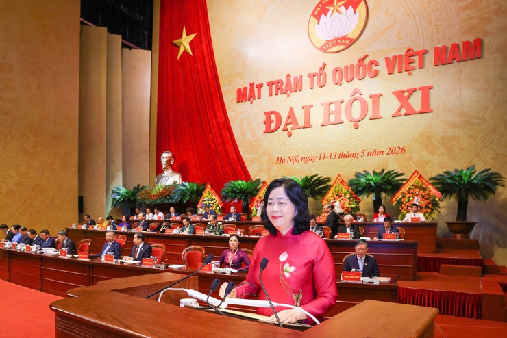 Khai mạc trọng thể Đại hội đại biểu toàn quốc Mặt trận Tổ quốc Việt Nam lần thứ XI nhiệm kỳ 2026 - 2031- Ảnh 3.