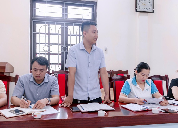 Ban Kinh tế - Ngân sách HĐND xã Ứng Thiên khảo sát tiến độ thực hiện 2 dự án trọng điểm trên địa bàn- Ảnh 3.