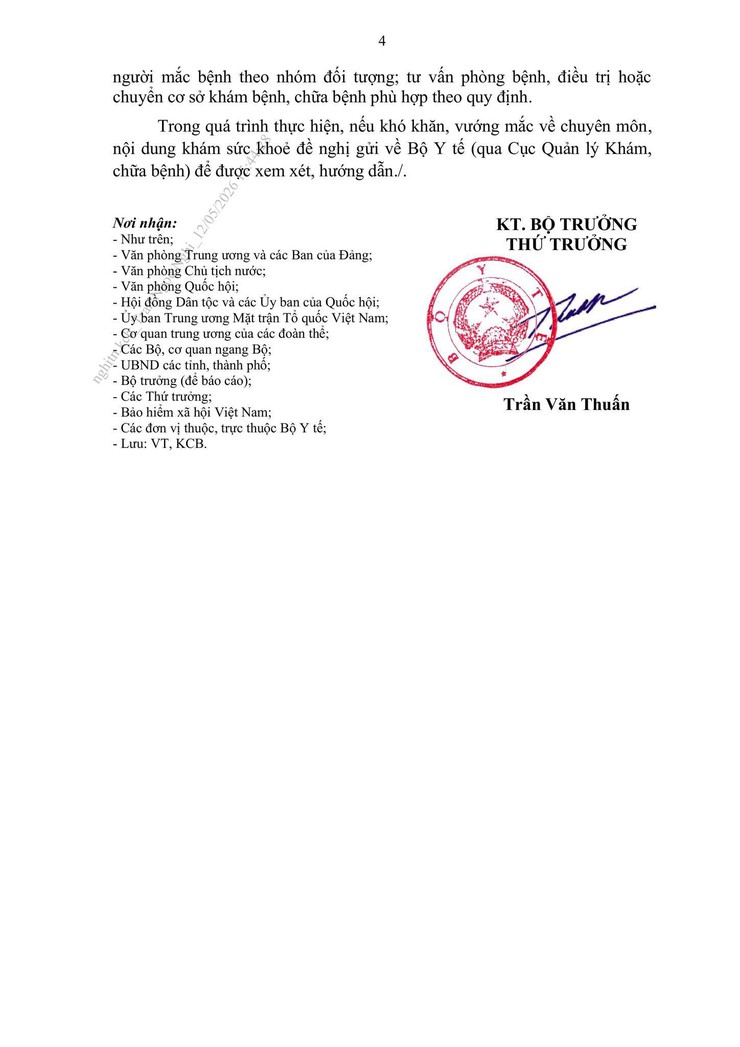 HƯỚNG DẪN DANH MỤC KHÁM SỨC KHỎE MIỄN PHÍ CHO TOÀN DÂN- Ảnh 4.