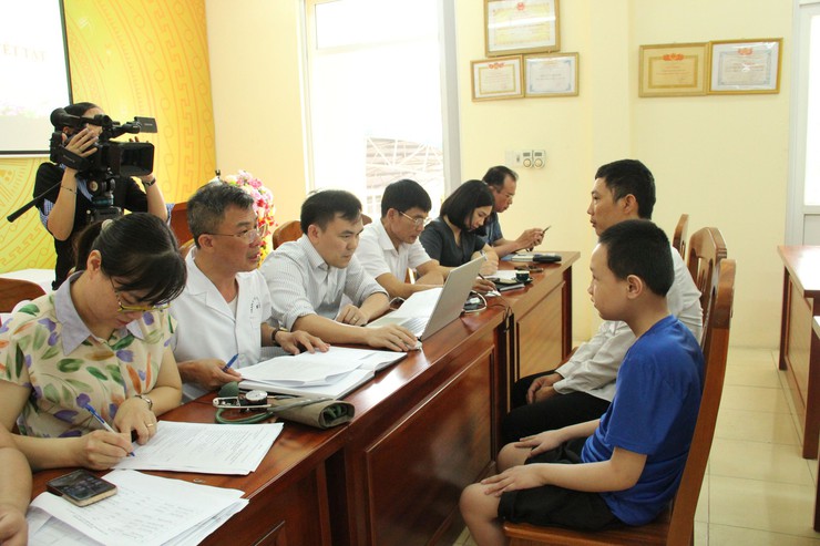 Xã Hòa Lạc tổ chức Hội nghị xác định mức độ khuyết tật cho công dân trên địa bàn- Ảnh 6.