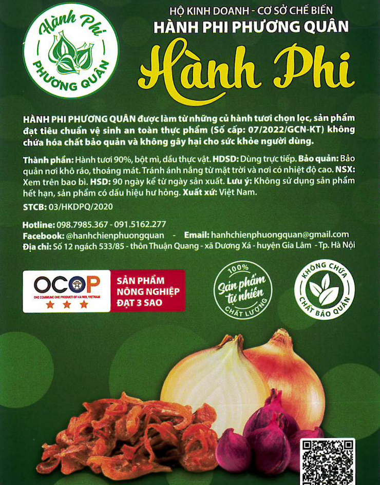 Bản tự công bố sản phẩm Hành phi- Ảnh 9.