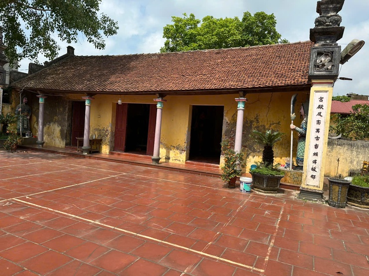 Xã Chương Dương công bố, bàn giao mặt bằng dự án tu bổ, tôn tạo Đình Kỳ Dương- Ảnh 2.
