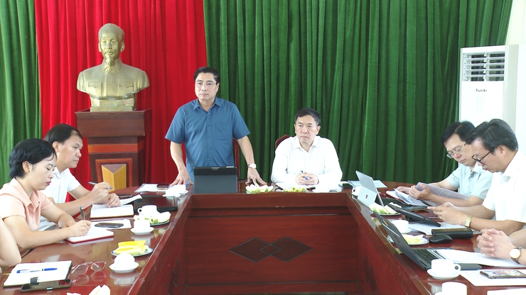 THƯỜNG TRỰC ĐẢNG ỦY LÀM VIỆC VỚI TRUNG TÂM DỊCH VỤ TỔNG HỢP XÃ ỨNG HÒA.- Ảnh 3.