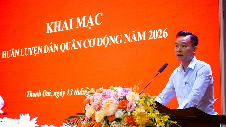 Khai mạc huấn luyện dân quân cơ động năm 2026- Ảnh 4.