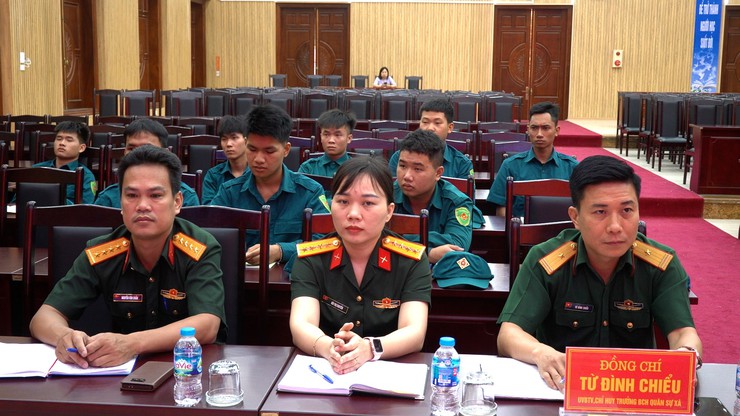 Khai mạc huấn luyện dân quân cơ động năm 2026- Ảnh 2.