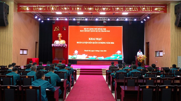 Khai mạc huấn luyện dân quân cơ động năm 2026- Ảnh 5.