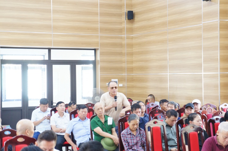 Phường Phú Thượng tổ chức đối thoại với người dân khu vực đường 40m Nam Thăng Long- Ảnh 4.