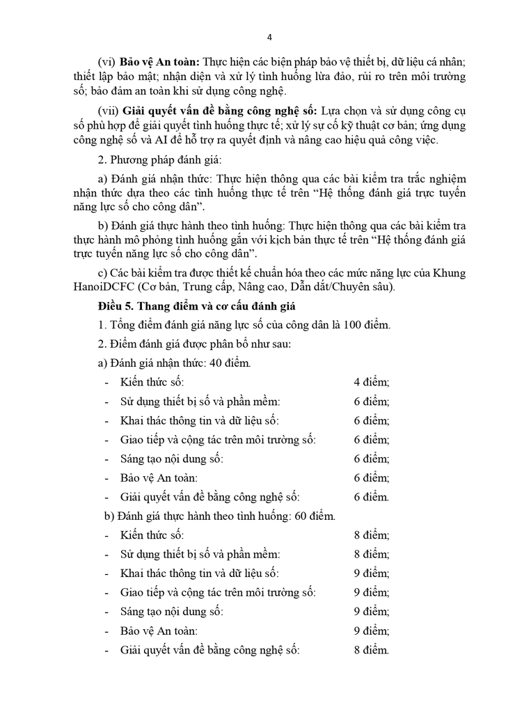Hà Nội ban hành khung năng lực số cho công dân: hướng tới xây dựng cộng đồng dân số thủ đô vững mạnh- Ảnh 6.