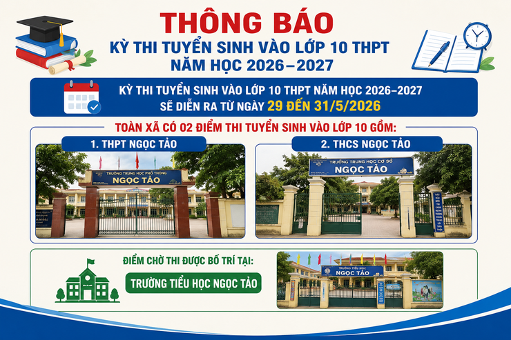 Hát Môn: triển khai công tác thi tuyển sinh vào lớp 10 và thi tốt nghiệp THPT năm 2026- Ảnh 4.