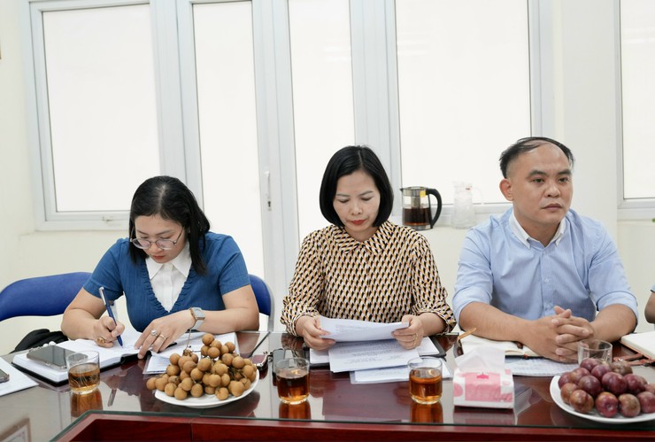Đoàn giám sát Ban Văn hóa - Xã hội HĐND xã Sơn Đồng giám sát đối với Trạm Y tế- Ảnh 3.