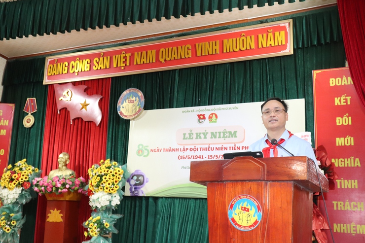Xã Phú Xuyên: Kỷ niệm 85 năm Ngày thành lập Đội Thiếu niên Tiền phong Hồ Chí Minh- Ảnh 7.