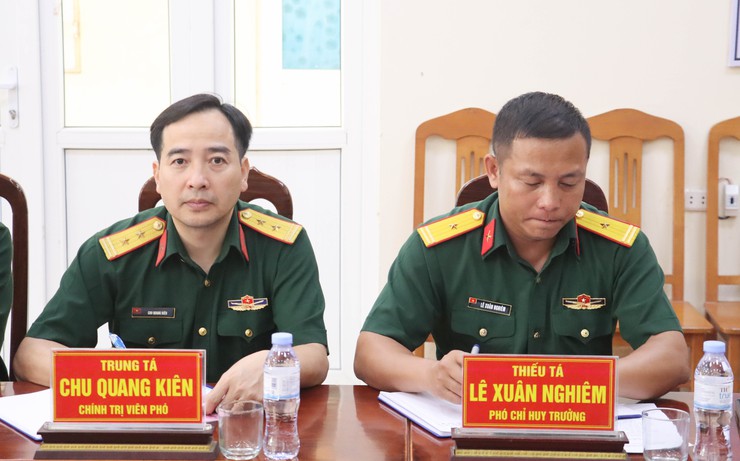 Tăng cường kiểm tra, bảo đảm cơ sở vật chất phục vụ nhiệm vụ quốc phòng tại xã Đại Xuyên- Ảnh 3.