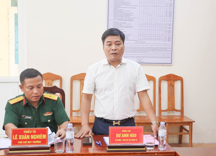 Tăng cường kiểm tra, bảo đảm cơ sở vật chất phục vụ nhiệm vụ quốc phòng tại xã Đại Xuyên- Ảnh 2.