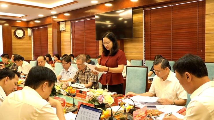 Đoàn giám sát số 09 của Thành ủy làm việc tại xã Mỹ Đức- Ảnh 1.