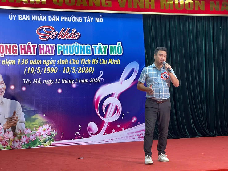 Sơ khảo cuộc thi "Giọng hát hay phường Tây Mỗ lần thứ I" năm 2026- Ảnh 11.