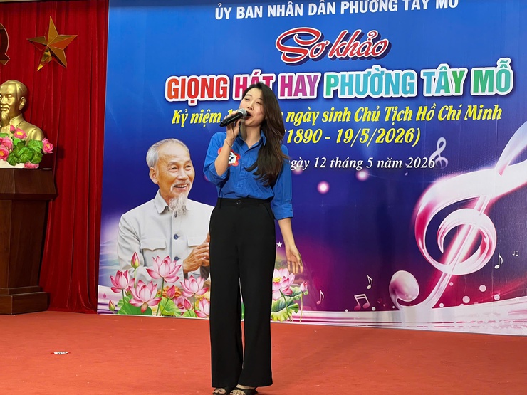 Sơ khảo cuộc thi "Giọng hát hay phường Tây Mỗ lần thứ I" năm 2026- Ảnh 12.