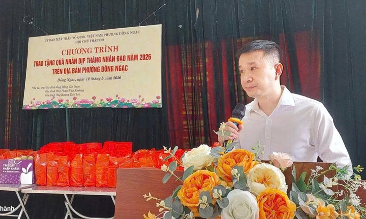 Đông Ngạc trao tặng quà nhân dịp “Tháng Nhân đạo” năm 2026- Ảnh 2.