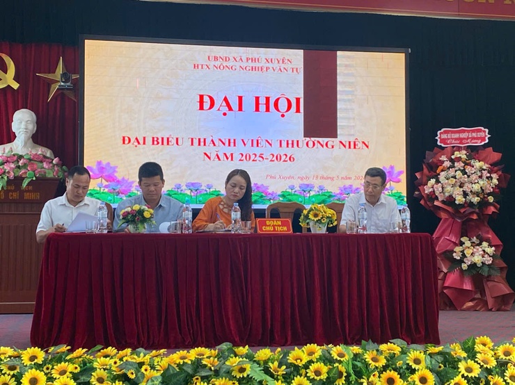 HTX nông nghiệp Văn Tự tổ chức Đại hội đại biểu thành viên thường niên năm 2025 – 2026- Ảnh 3.