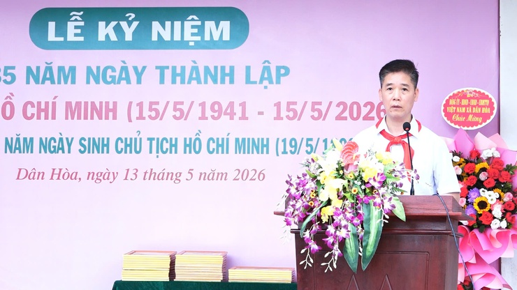 DÂN HÒA KỶ NIỆM 85 NĂM NGÀY THÀNH LẬP ĐỘI TNTP HỒ CHÍ MINH: TỰ HÀO TRUYỀN THỐNG, VỮNG BƯỚC TƯƠNG LAI- Ảnh 8.