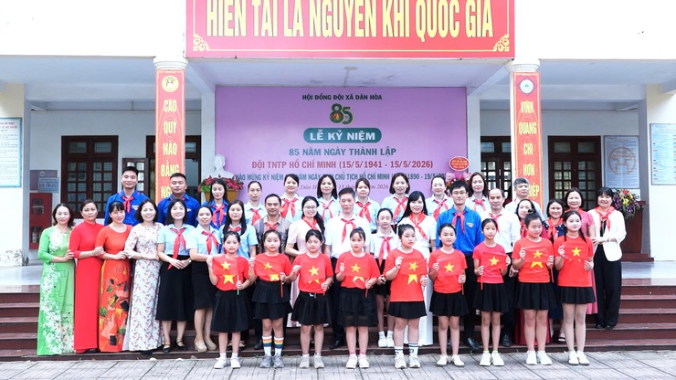 DÂN HÒA KỶ NIỆM 85 NĂM NGÀY THÀNH LẬP ĐỘI TNTP HỒ CHÍ MINH: TỰ HÀO TRUYỀN THỐNG, VỮNG BƯỚC TƯƠNG LAI- Ảnh 11.