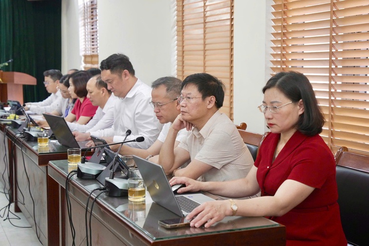 Đoàn Giám sát số 02 của Ban Thường vụ Thành ủy làm việc với Ban Thường vụ Đảng ủy xã Thiên Lộc- Ảnh 6.