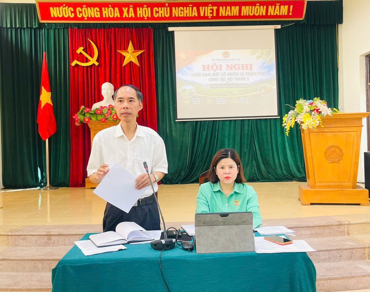 Hội Nông dân xã Phúc Lộc tổ chức Hội nghị giao ban công tác Hội, triển khai nhiệm vụ trọng tâm tháng 5, 6 và phát động ủng hộ Quỹ "Vì biển đảo Việt Nam" năm 2026- Ảnh 4.