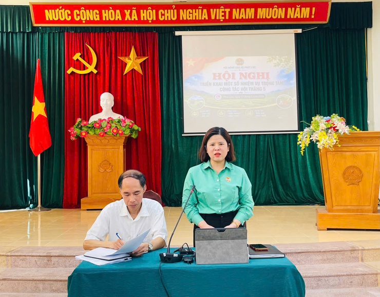 Hội Nông dân xã Phúc Lộc tổ chức Hội nghị giao ban công tác Hội, triển khai nhiệm vụ trọng tâm tháng 5, 6 và phát động ủng hộ Quỹ "Vì biển đảo Việt Nam" năm 2026- Ảnh 3.